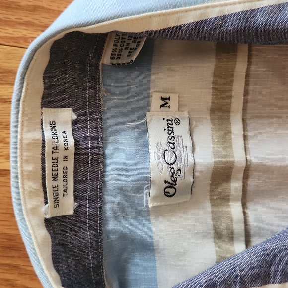 Oleg Cassini short sleeved shirt - Picture 2 of 4